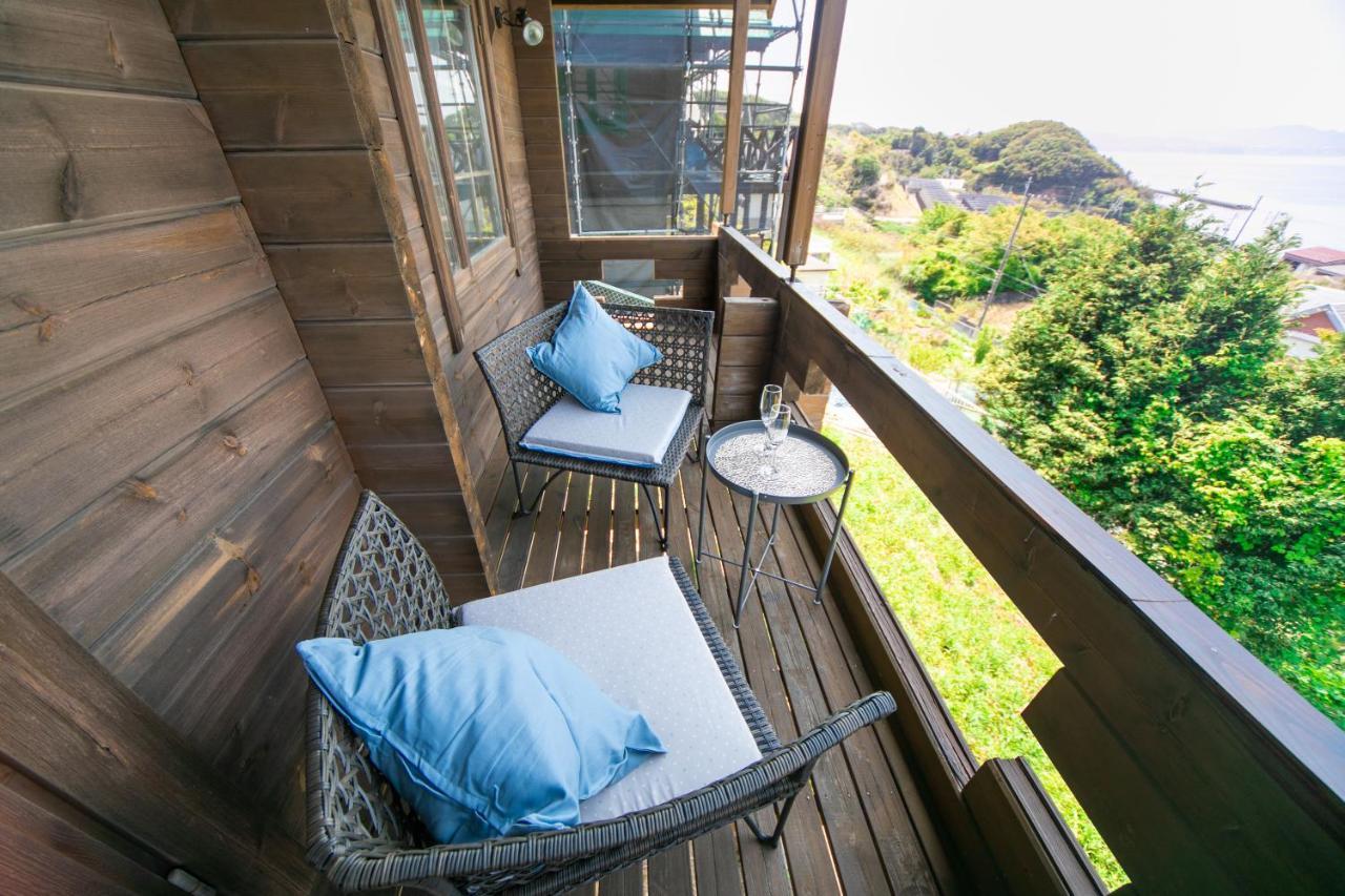 Вілла Awaji Seaside Log House In Goshiki 1 Sumoto Екстер'єр фото