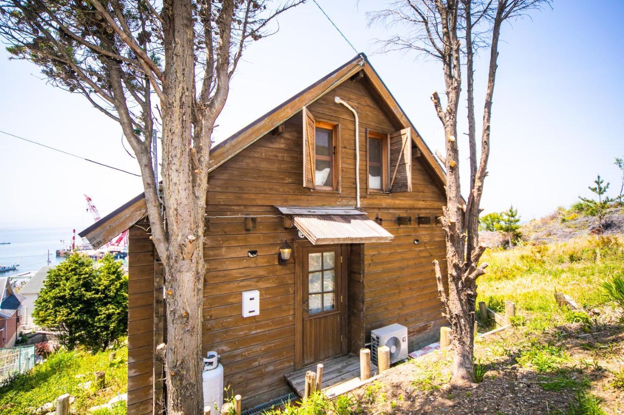 Вілла Awaji Seaside Log House In Goshiki 1 Sumoto Екстер'єр фото